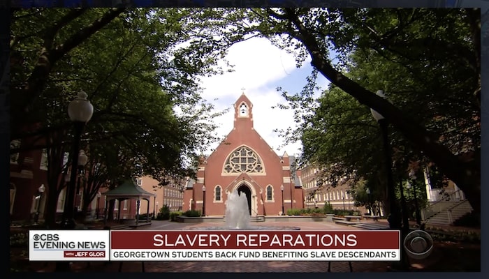 reparations, slaves, Georgetown, students, policy