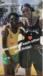 Gabrielle Union Dywane Wade Miami Pride