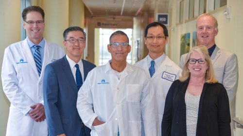 Kaiser Permanente leaders at the Anaheim and Irvine medical centers. These hospitals are ranked 11th in the U.S. for pulmonology and lung surgery.
