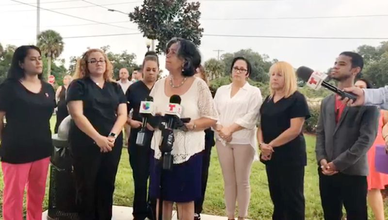 job language Puerto Rican nurses Florida Department of Health Haines City Polk County Spanish discrimination