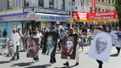 Black community African-American Day Parade Harlem culture New York City Blackness