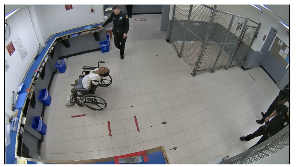 internal investigation Moody Ortega Diamond S. Ross DPD Dallas Police Department police custody videos overdose wheelchair City Detention Center