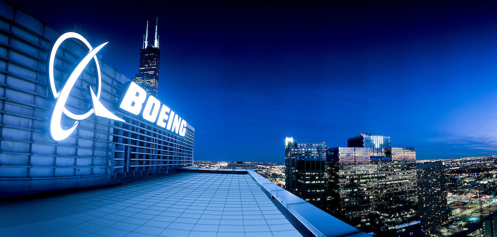 Boeing building