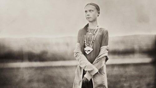 Greta Thunberg, photograph, library of congress, Shane Balkowitsch
