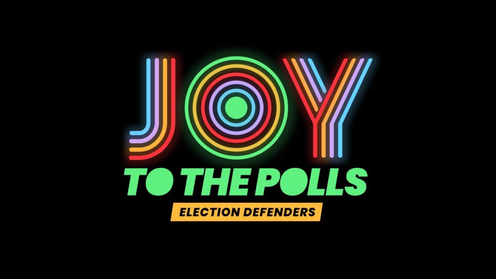 Joy to the Polls logo