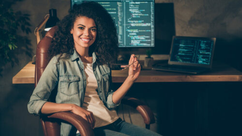 Black girl computer coders