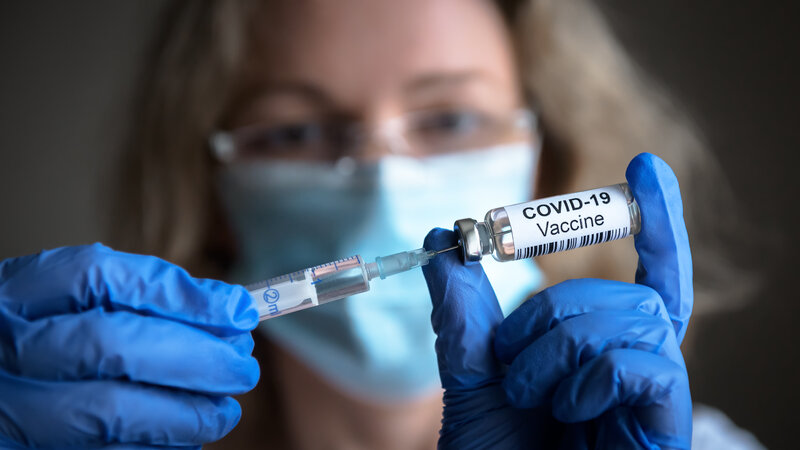 COVID vaccinating in California