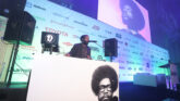Questlove plays a DJ set at DiversityInc's 2022 Top 50 event.