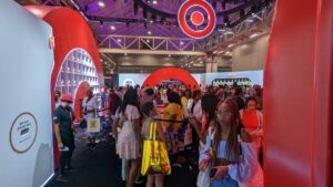 A photo of Target's activation at Essence Fest in New Orleans. 